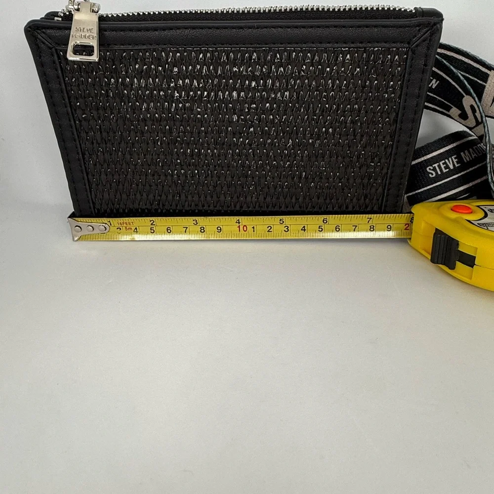 Steve Madden Black Crossbody Bag, Black - Picture 7 of 10